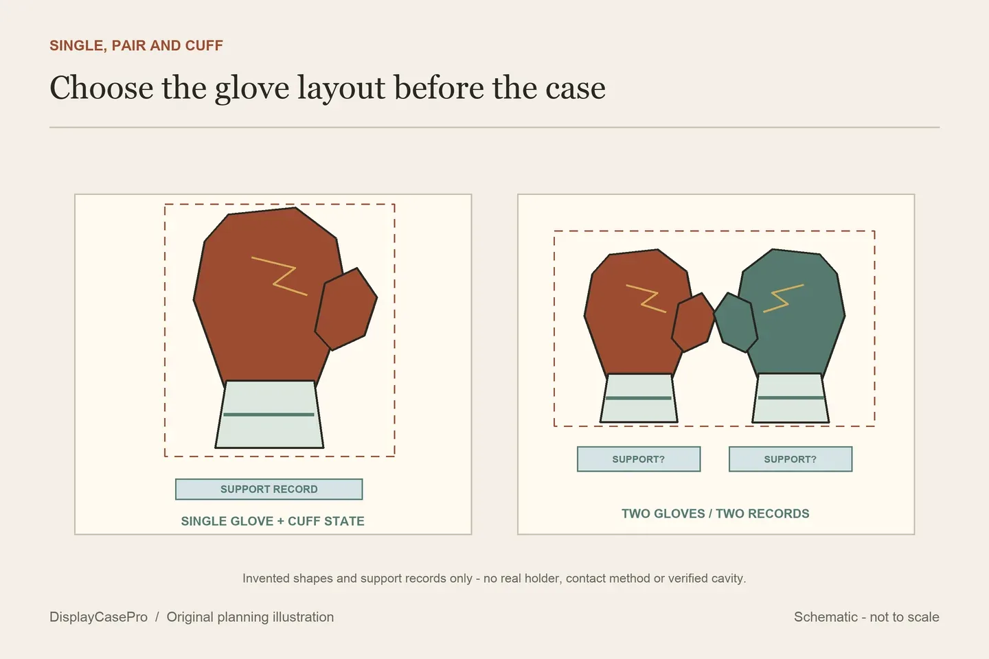 Boxing Glove Display Cases: Single Gloves, Pairs and Cuff Fit