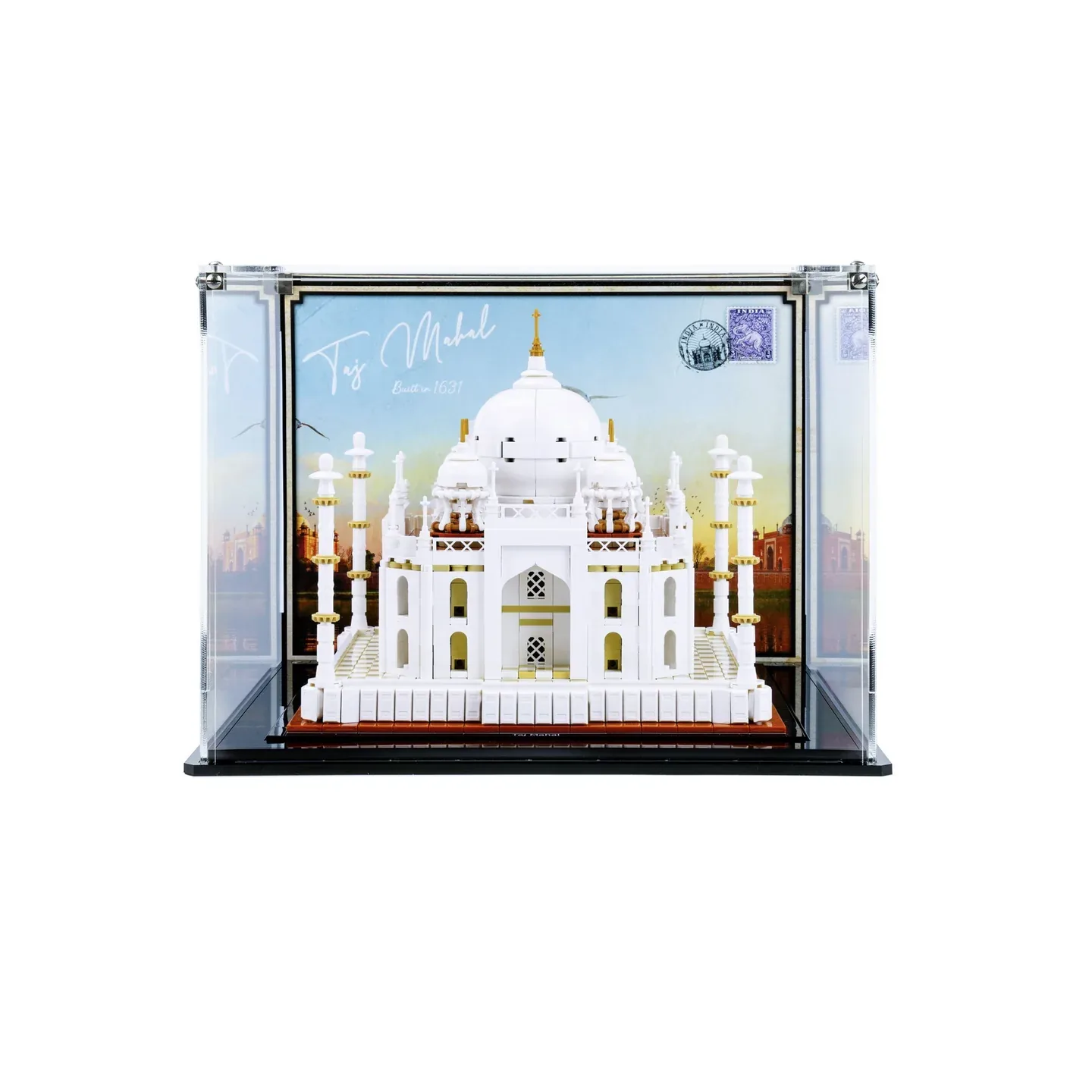 LEGO Taj Mahal Display Cases: 21056, 10256 and 10189