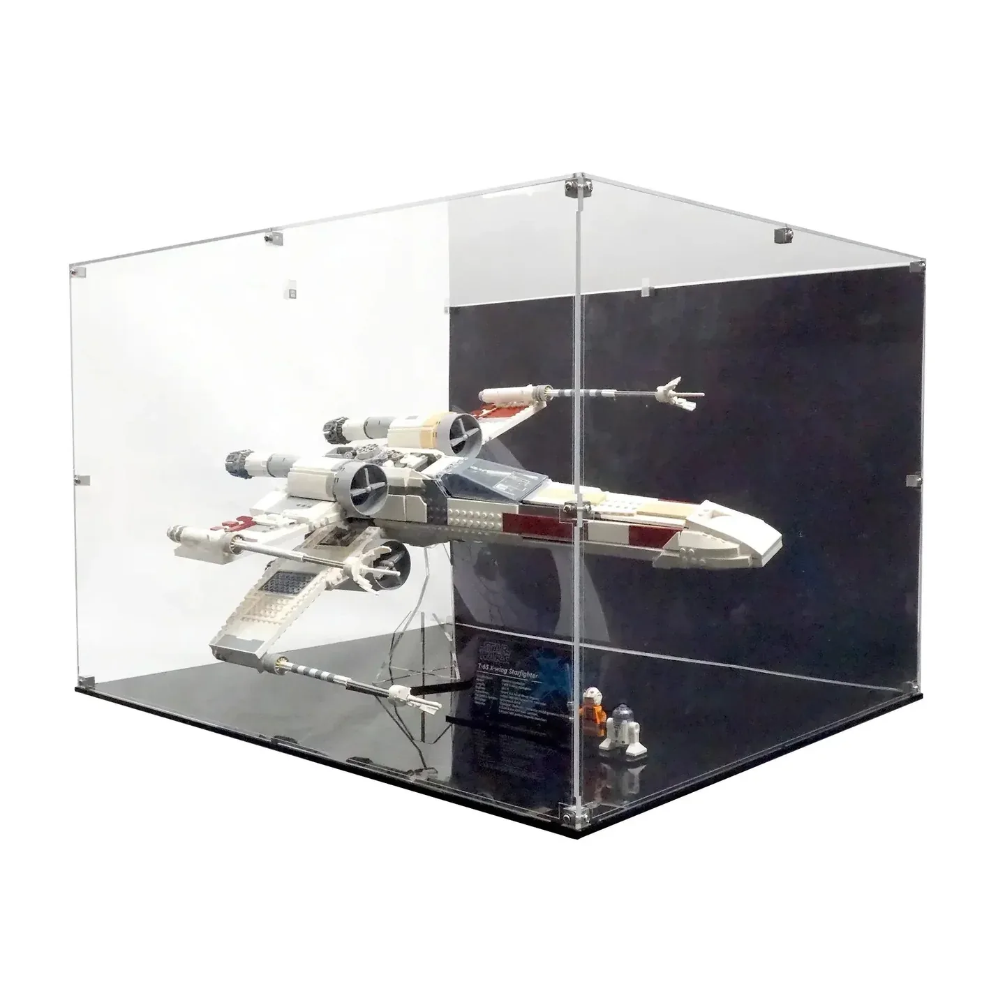 LEGO X-Wing Display Cases: 75355, 75301 and S-Foil Positions