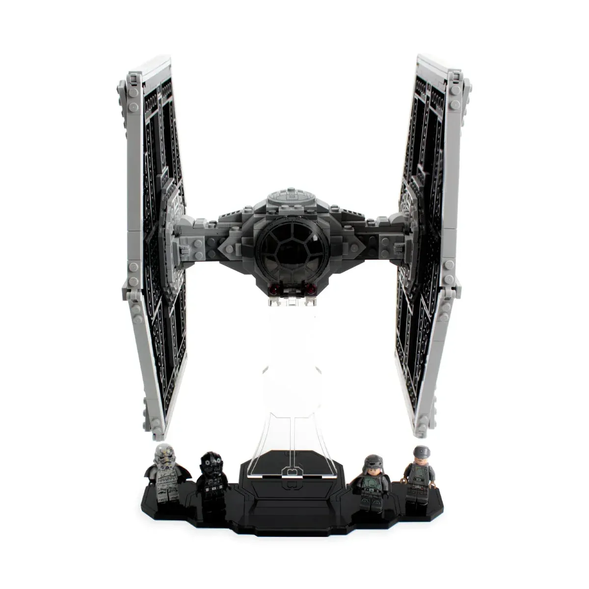 LEGO TIE Fighter Display Cases: Ships, Helmet and Support Packages