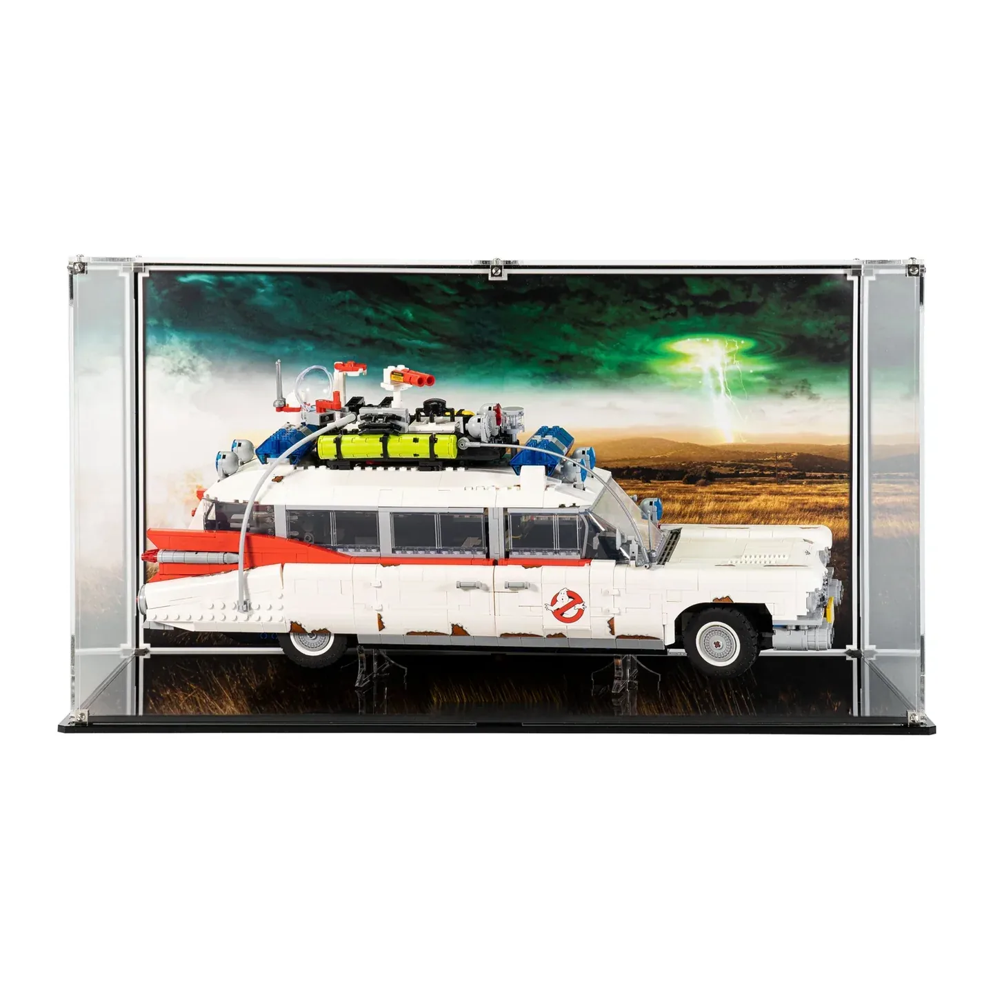 LEGO ECTO-1 Display Cases: 10274 or 75828?