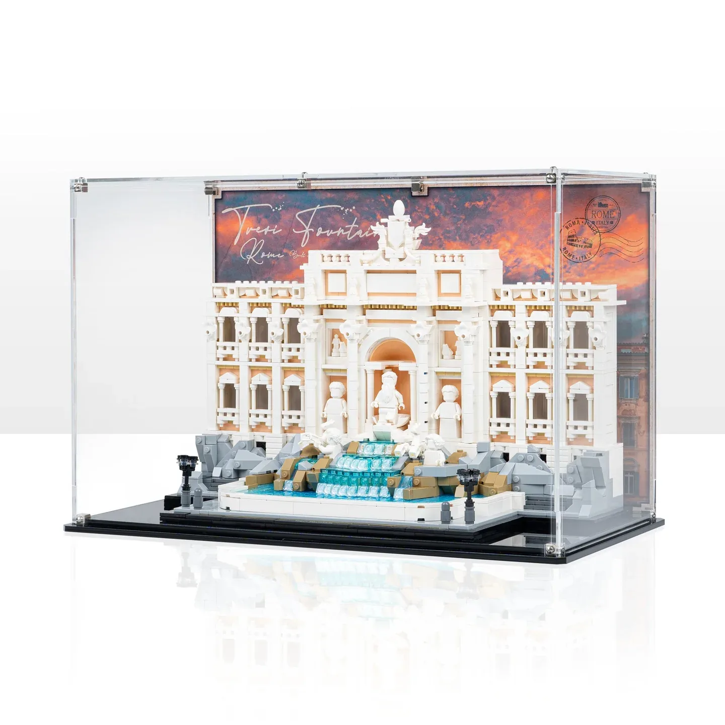 LEGO Trevi Fountain Display Cases: 21062 or 21020?