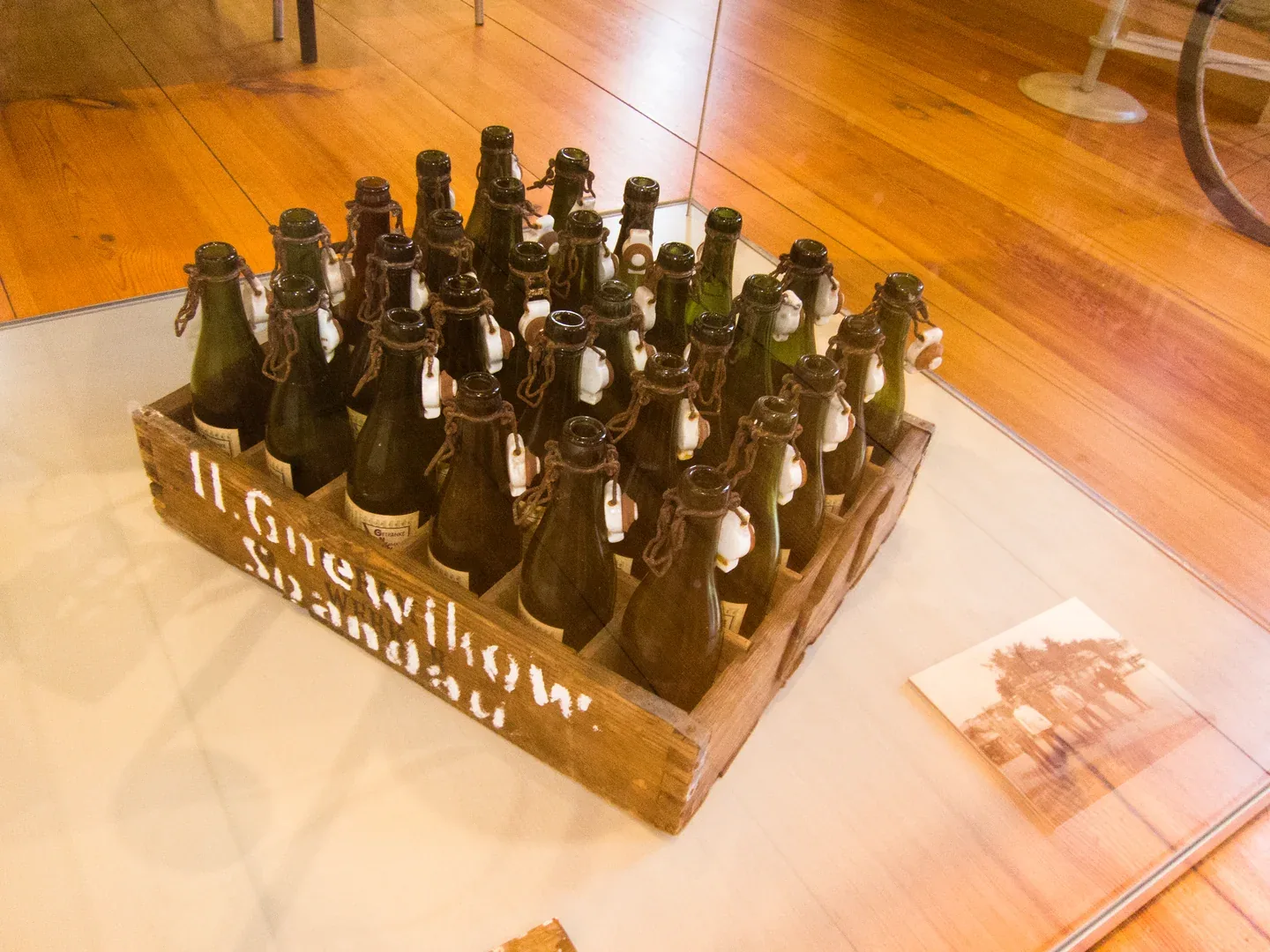 Antique Bottle Display Cases: Labels, Closures and Covers